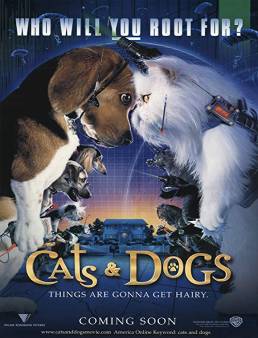 فيلم Cats &amp; Dogs 2001 مترجم