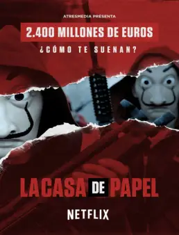 مسلسل La casa de papel الموسم 1